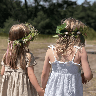 How to Make an Adjustable Flower Crown for Midsummer and Seasonal Celebrations