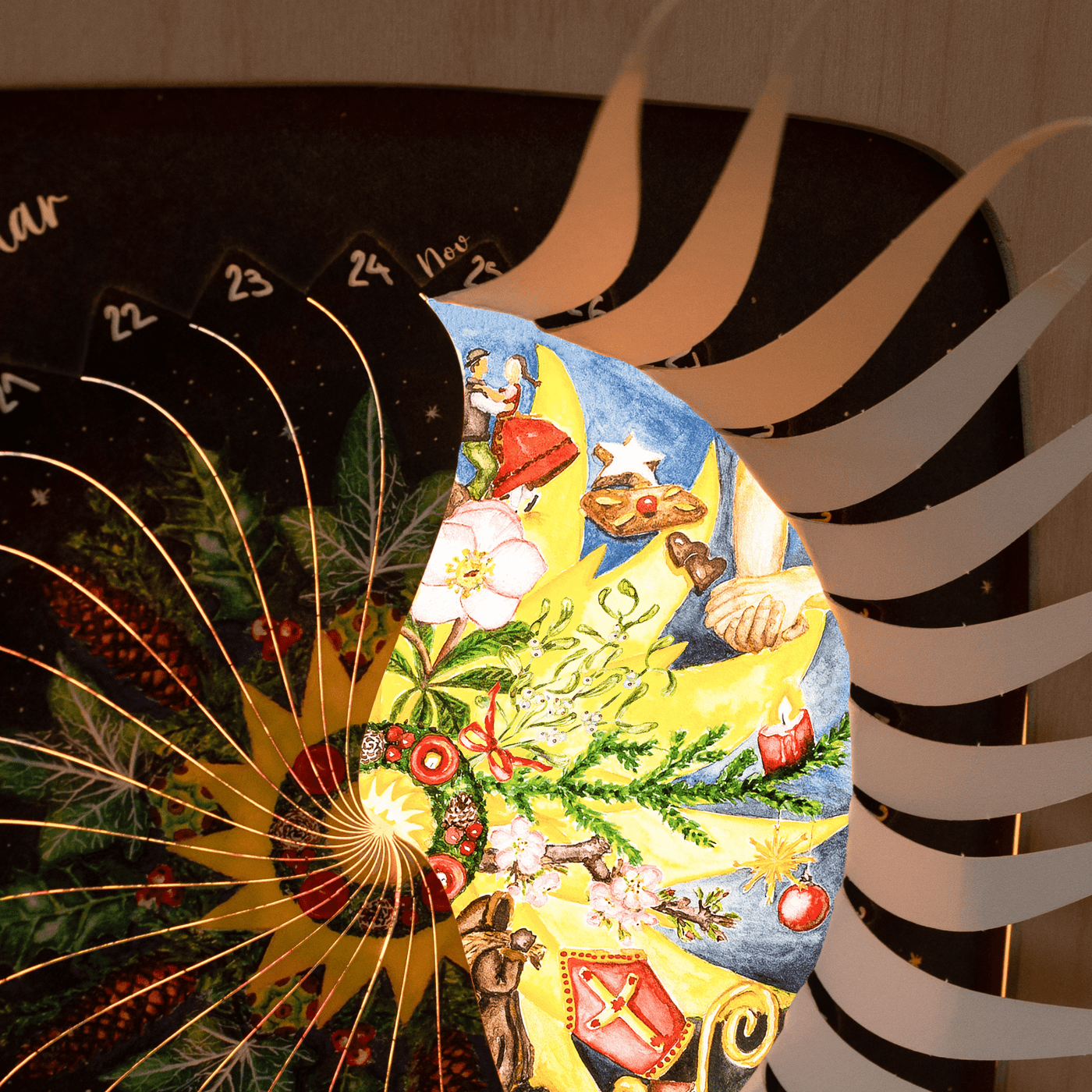 Advent Calendar Sonne Mond und Erde - Toverlux - Toverlux