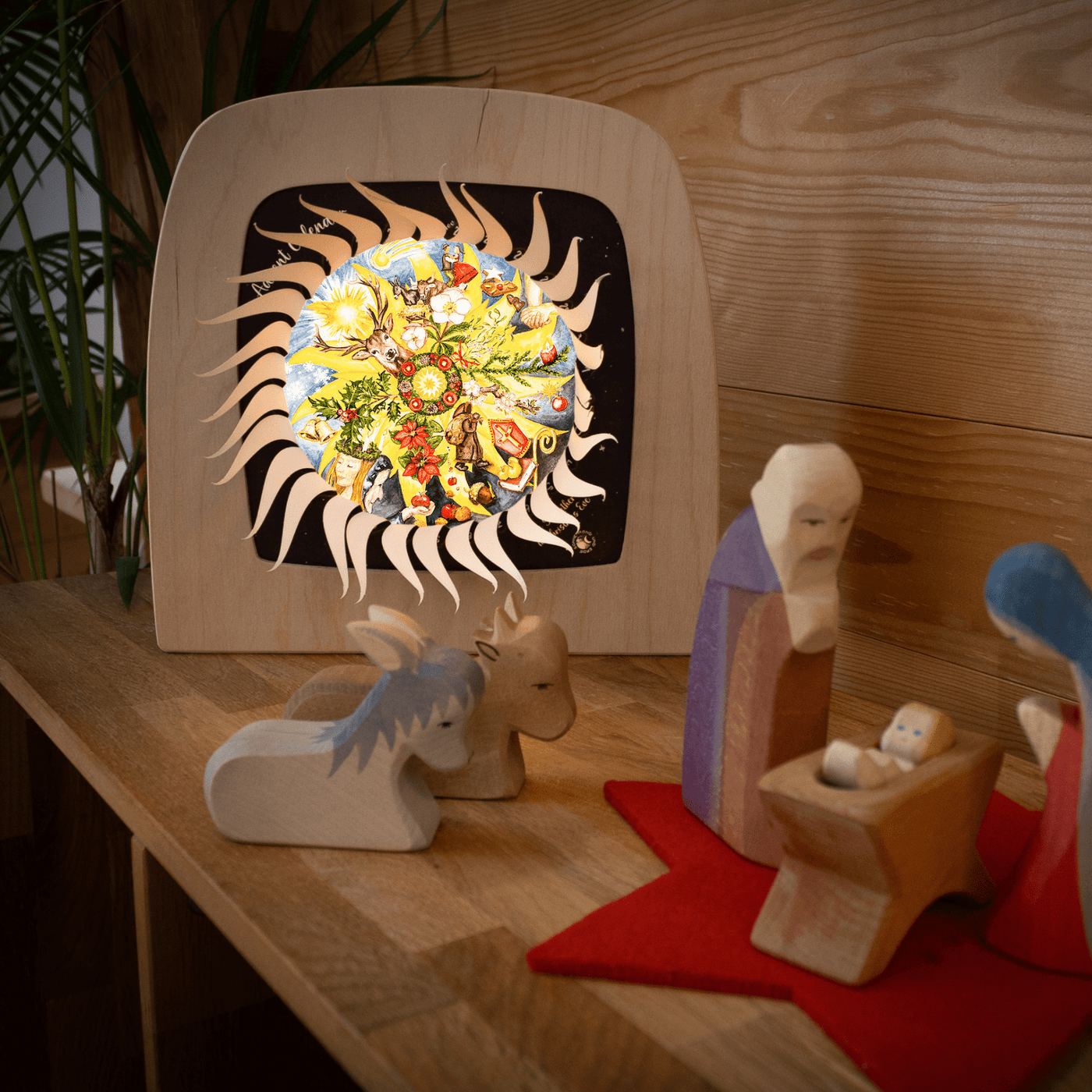 Advent Calendar Sonne Mond und Erde - Toverlux - Toverlux