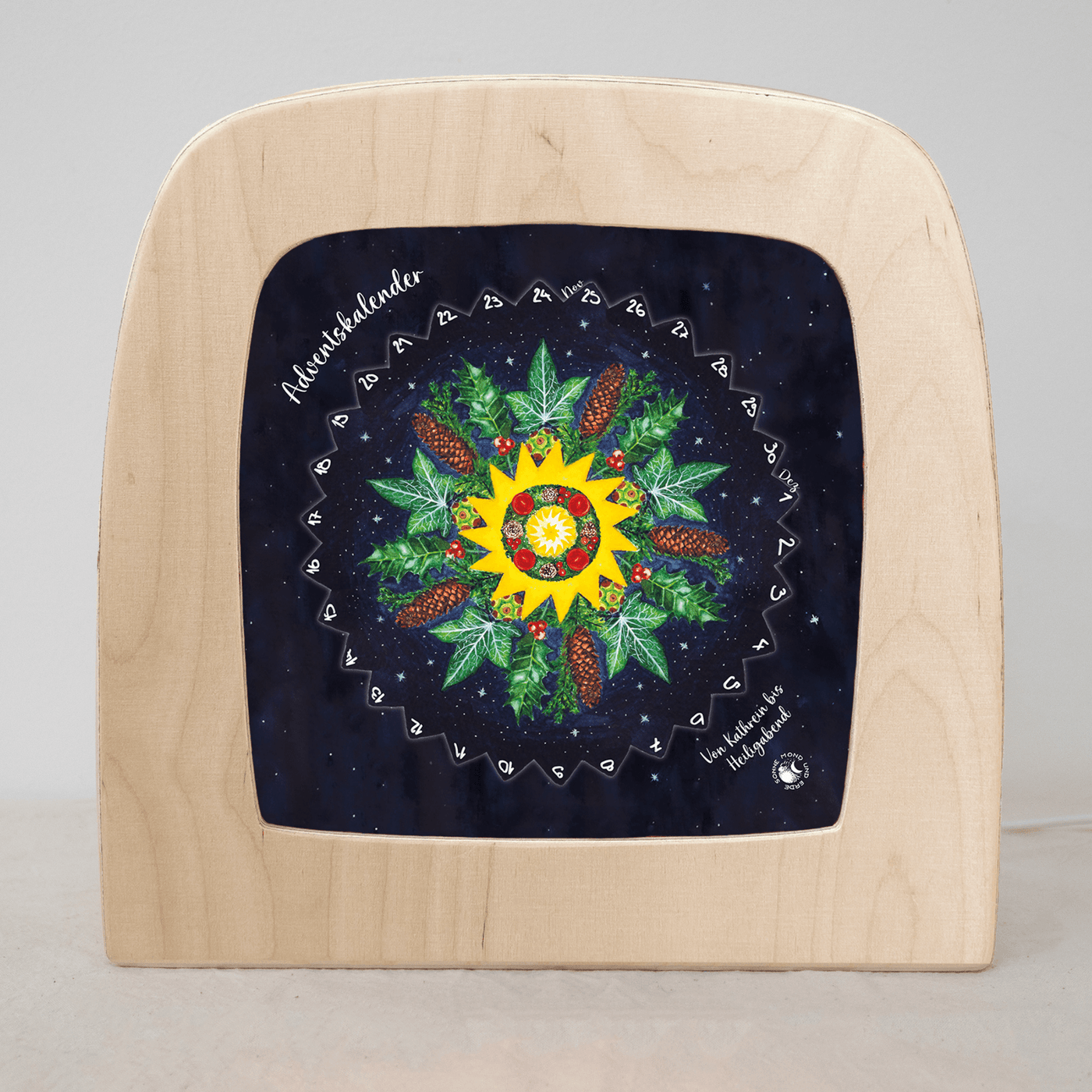 Advent Calendar Sonne Mond und Erde - Toverlux - Toverlux