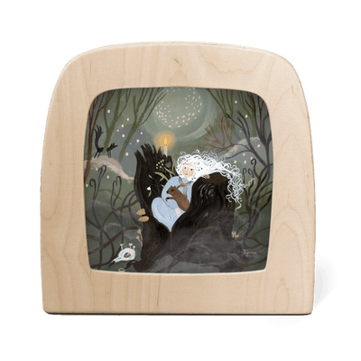 Tijana Draws - Forest Nimf Silhouette - Toverlux - Toverlux