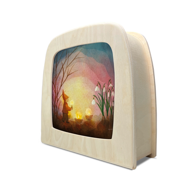 Vogel Geluk - Kindling Spring Silhouette - Toverlux - Toverlux