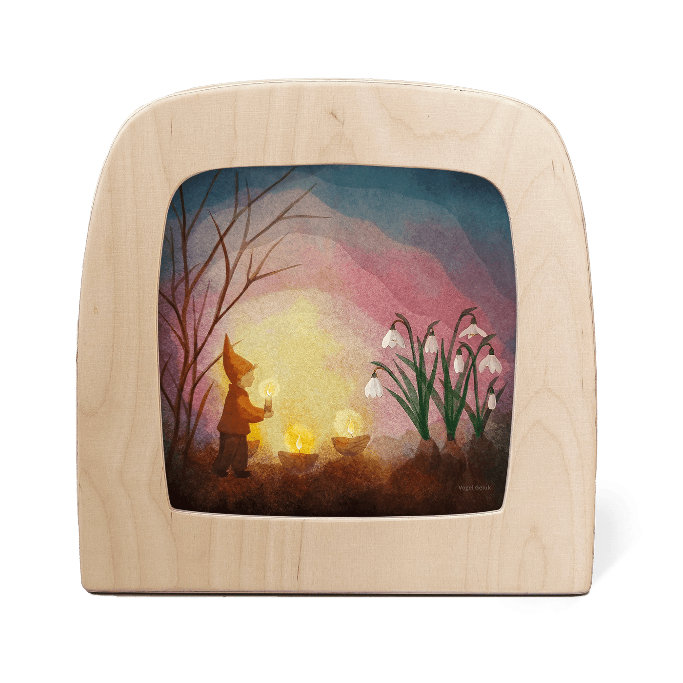 Vogel Geluk - Kindling Spring Silhouette - Toverlux - Toverlux