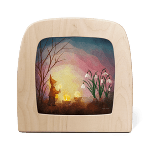 Vogel Geluk - Kindling Spring Silhouette - Toverlux - Toverlux
